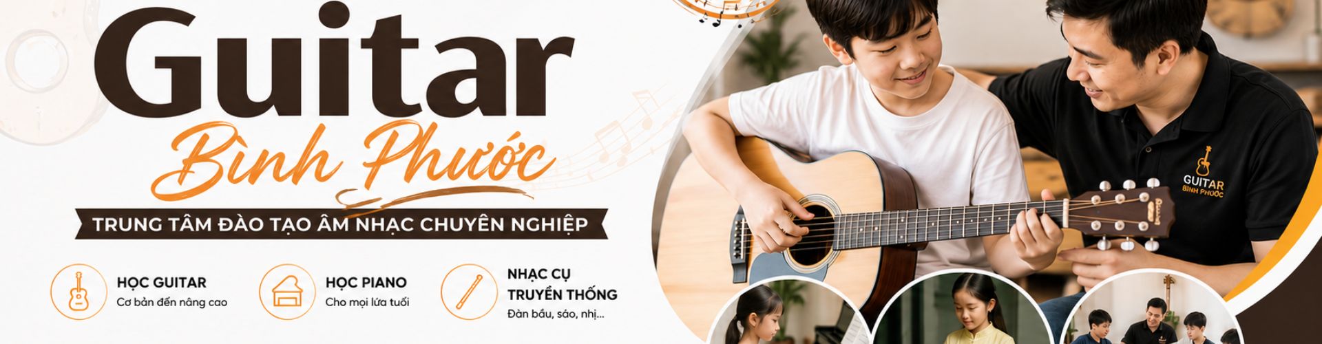 banner website guitar bình phước