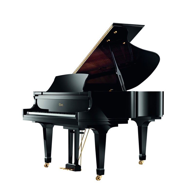 Đàn Grand Piano với màu gỗ tự nhiên, thiết kế tinh xảo