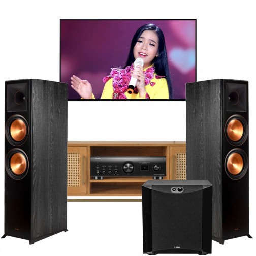 Dàn nghe nhạc cao cấp 2 kênh Stereo NN38 với loa Klipsch và amply Denon