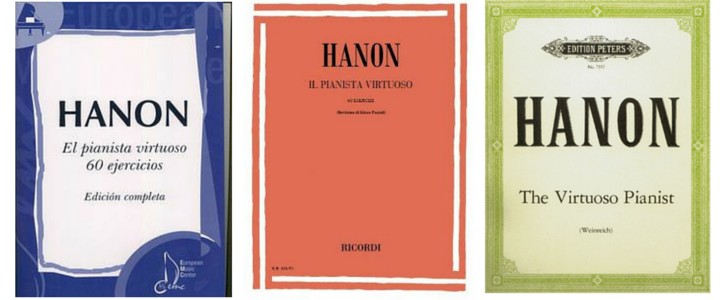 Luyện ngón piano Hanon cổ điển