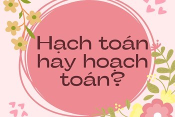 Phân biệt "hạch toán" và "hoạch toán" trong tiếng Việt
