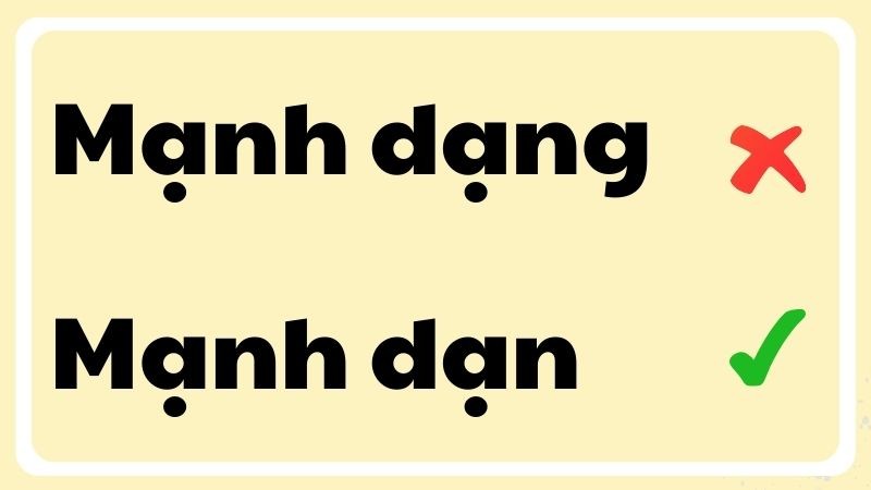 Xác định từ đúng để sử dụng
