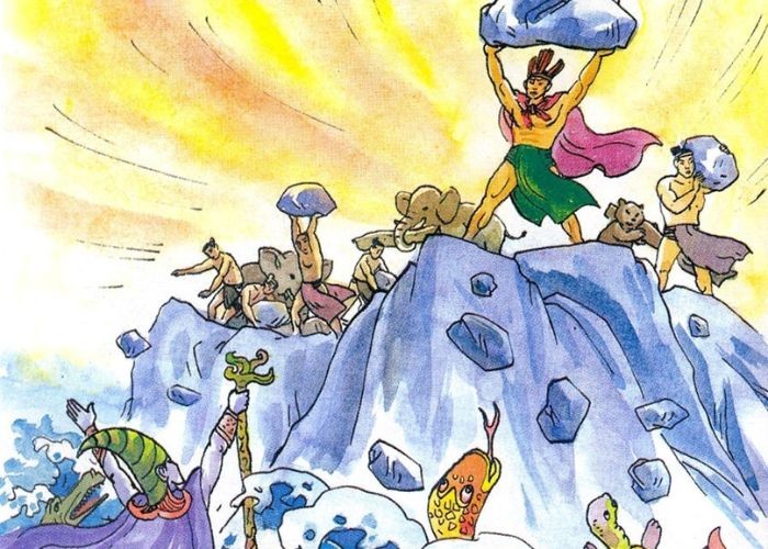 Cuộc đối đầu giữa Sơn Tinh và Thủy Tinh trong truyền thuyết Việt Nam